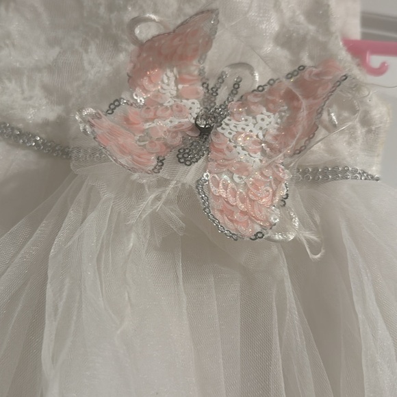 Butterfly Girl Dress- 12 Months - Picture 2 of 9